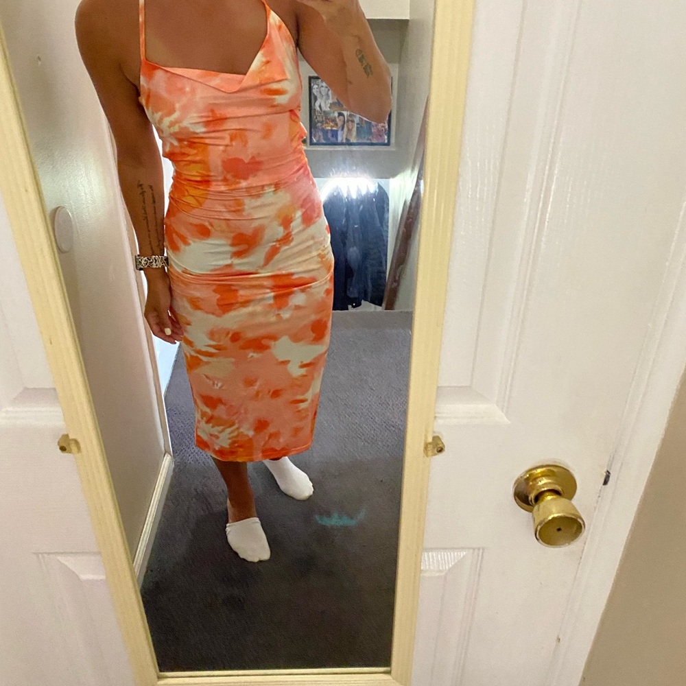 Cowl neck Dress